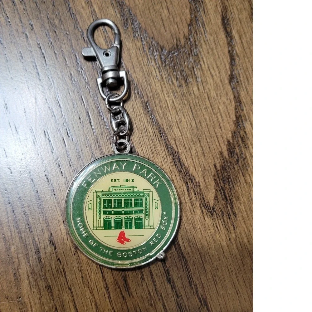 Fenway Park Home of the Boston Red Sox Keychain Est 1912 Enamel Metal Souvenir